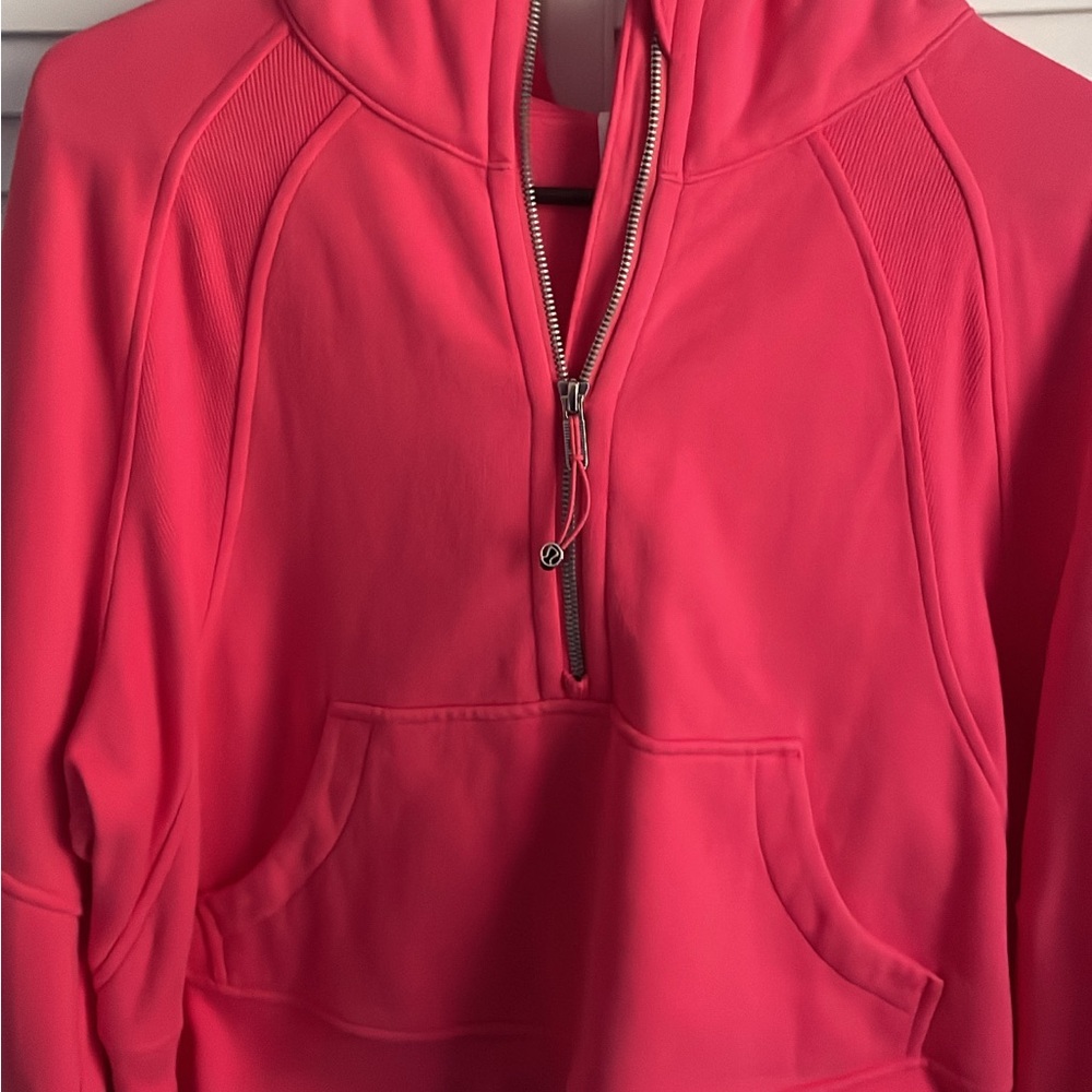 lululemon scuba oversized half zip hoodie